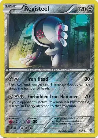 Registeel 51/98 (XY - Ancient Origins) - Reverse Holofoil