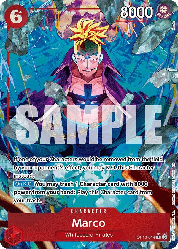 Marco OP16-014 (The Time of Battle) - Alternate Art Foil