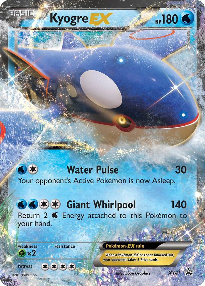 Kyogre EX XY41 (XY Promos) - Holofoil