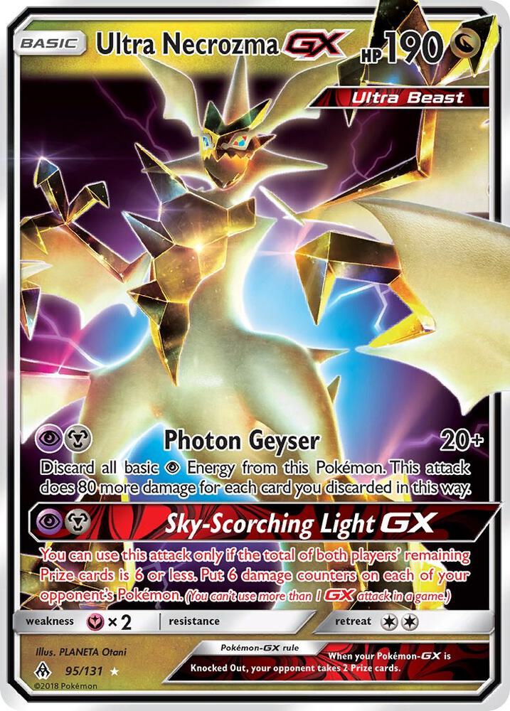 Ultra Necrozma GX 95/131 (SM - Forbidden Light) - Holofoil