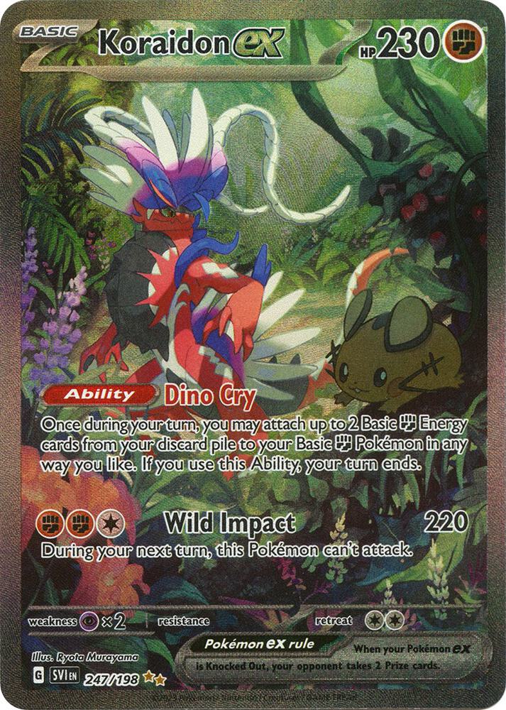 Koraidon ex 247/198 (SV01: Scarlet & Violet Base Set) - Holofoil