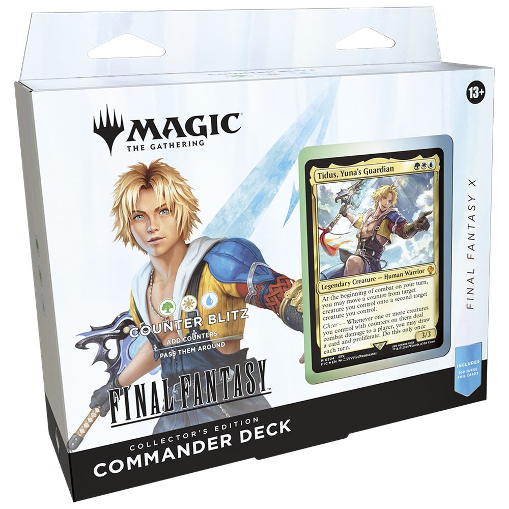 Magic Final Fantasy - Commander Deck Display Collector Edition Pre Order Limit Reached
