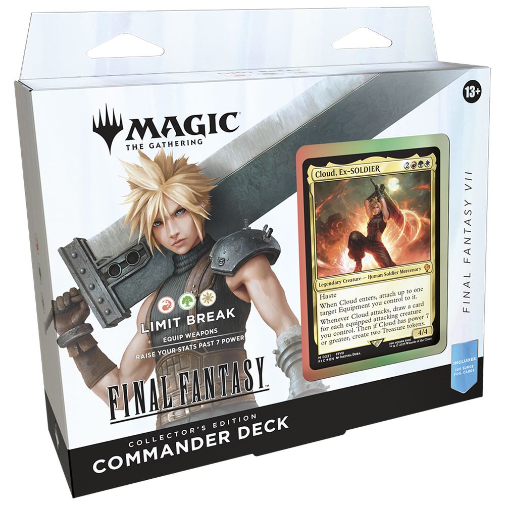 Magic Final Fantasy - Commander Deck Display Collector Edition Pre Order Limit Reached