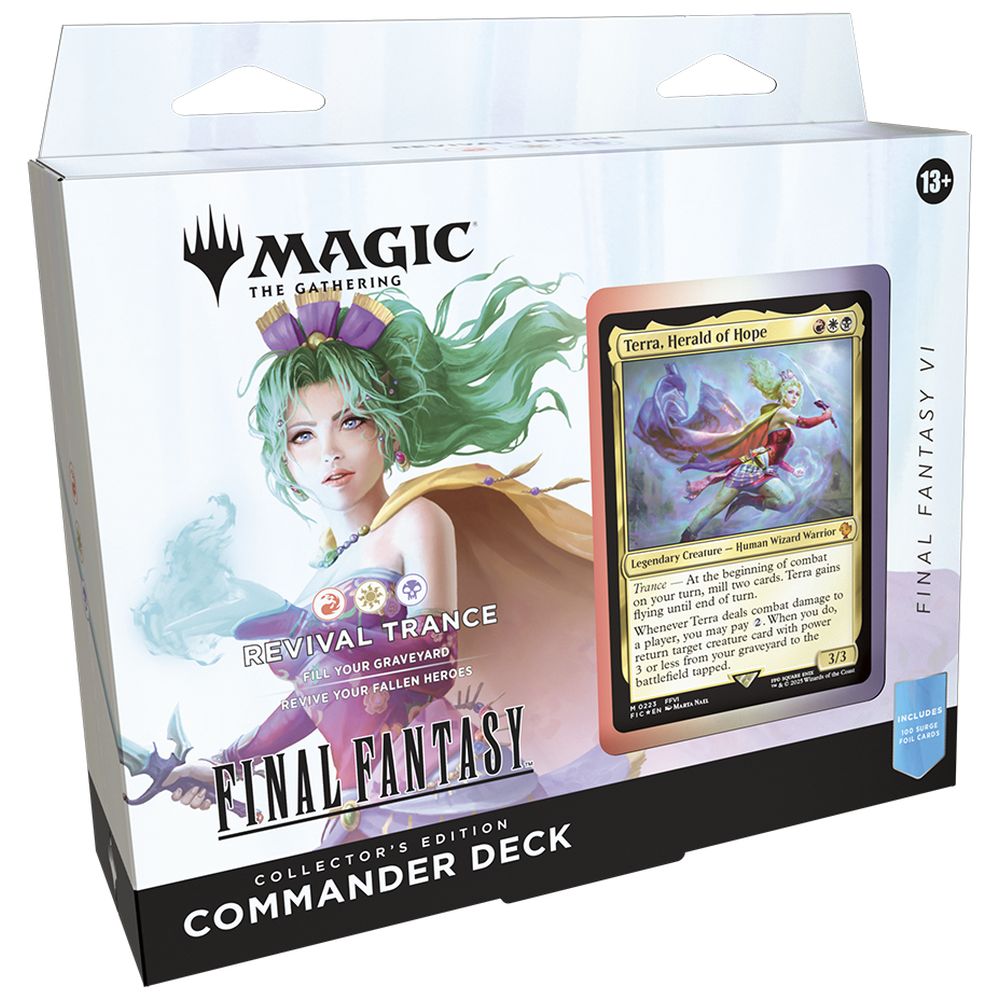 Magic Final Fantasy - Commander Deck Display Collector Edition Pre Order Limit Reached