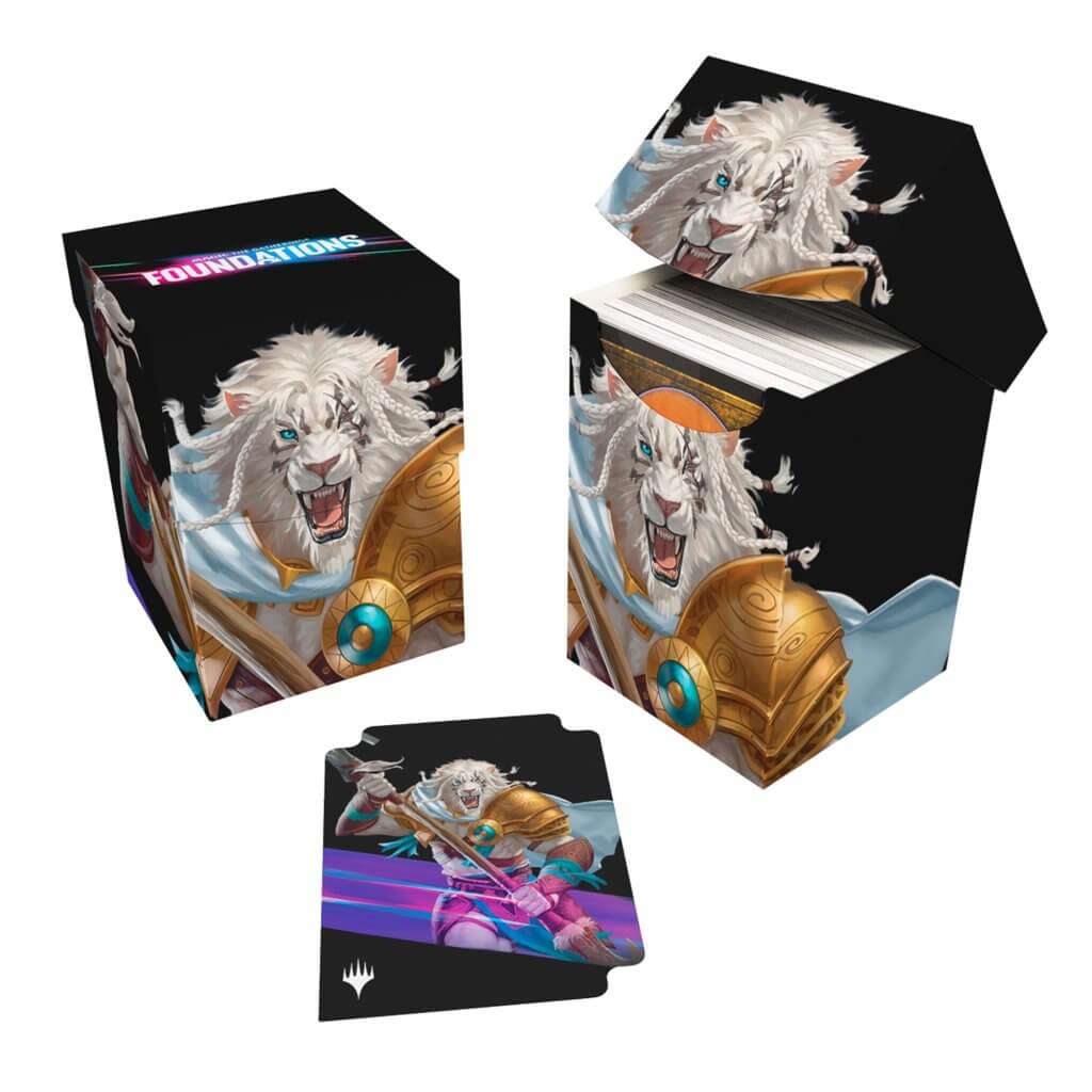 ULTRA PRO Magic: The Gathering - Foundations 100+ Deck Box - Light
