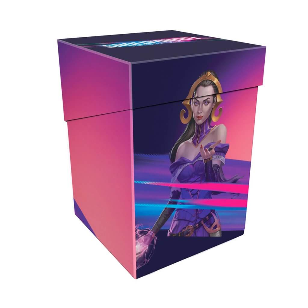 ULTRA PRO Magic: The Gathering - Foundations 100+ Deck Box - Dark
