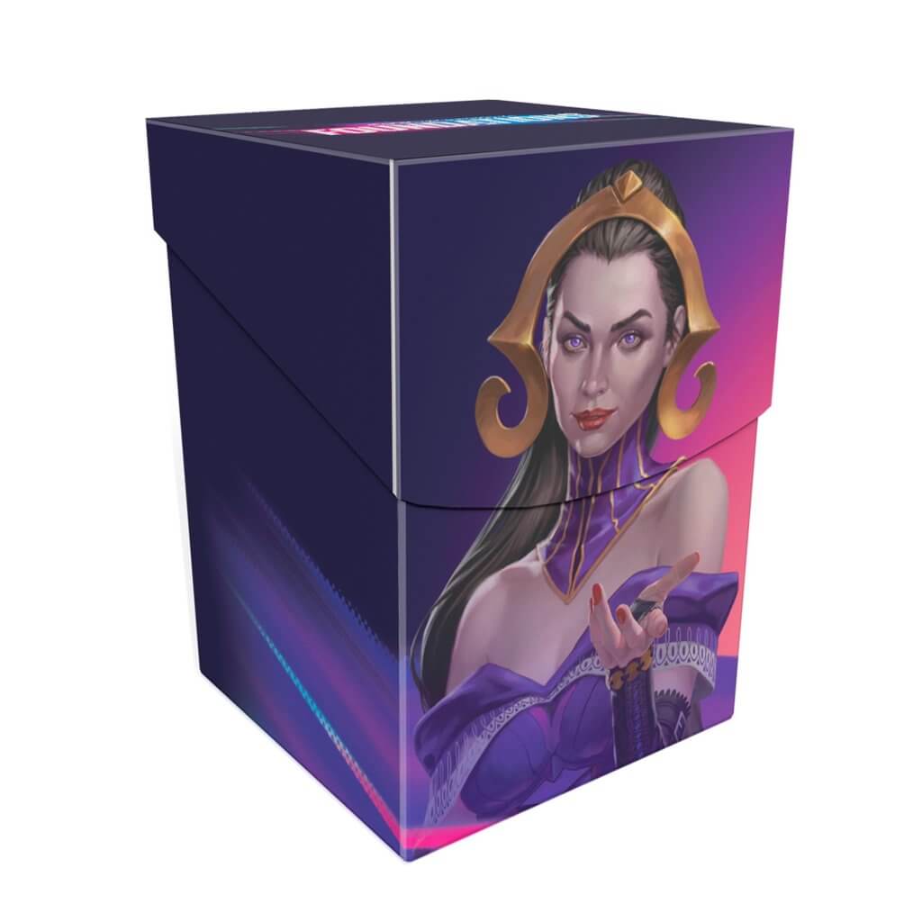 ULTRA PRO Magic: The Gathering - Foundations 100+ Deck Box - Dark