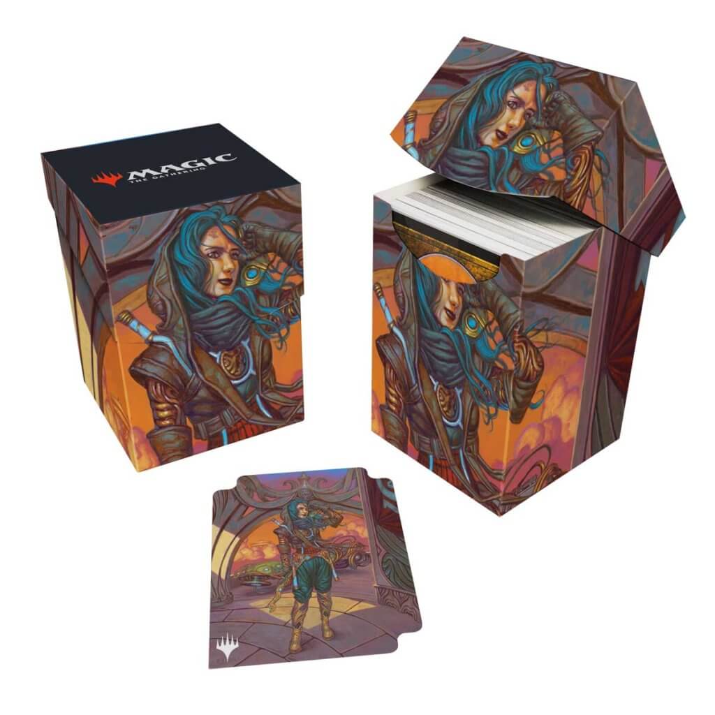 ULTRA PRO Magic: The Gathering - 2025 Multiplanar Race Set 100+ Deck Box Borderless Racer 1