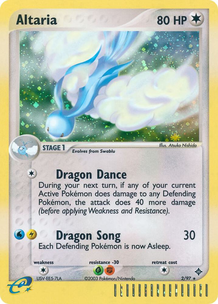 Altaria 2/97 (Dragon) - Reverse Holofoil