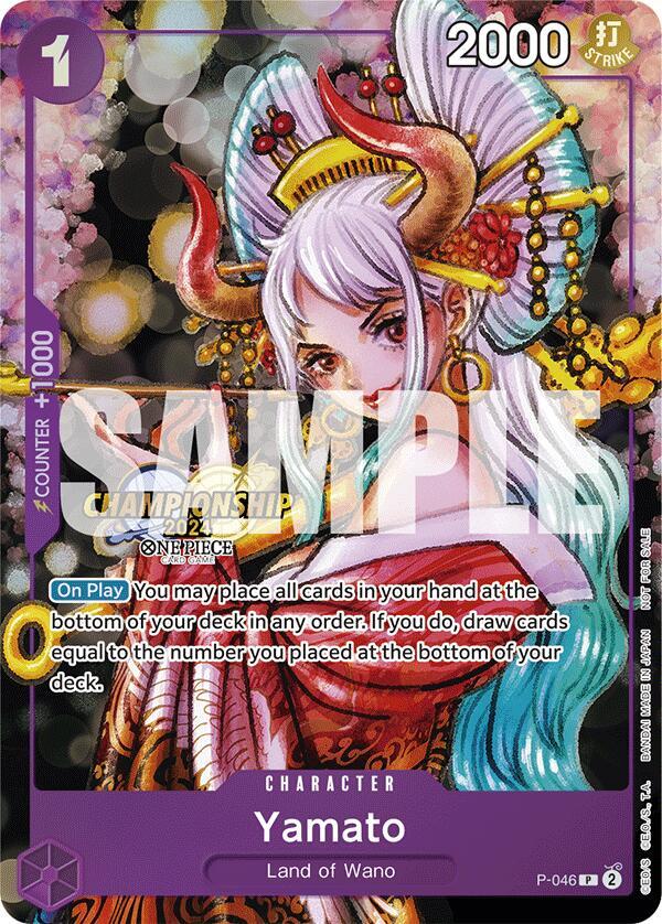Yamato (2024 Event Pack) P-046 (One Piece Promotion Cards) - Foil