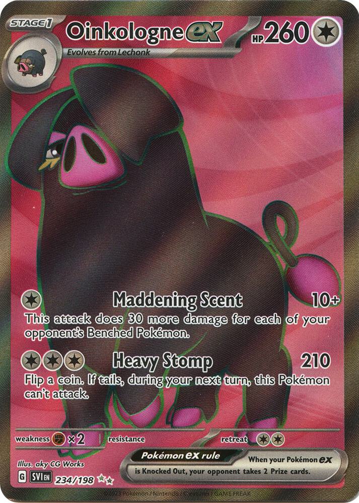 Oinkologne ex 234/198 (SV01: Scarlet & Violet Base Set) - Holofoil