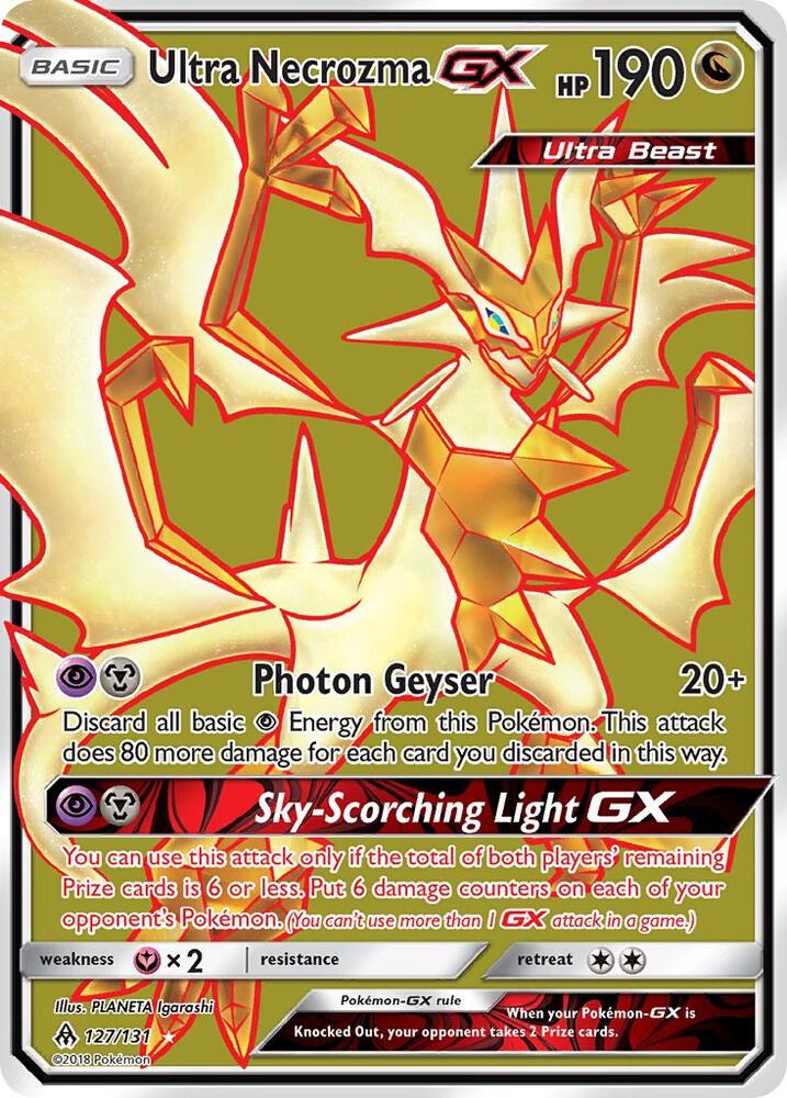 Ultra Necrozma GX 127/131 (SM - Forbidden Light) - Holofoil