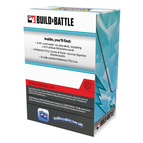 Pokemon TCG Scarlet & Violet Journey Together Build & Battle Box