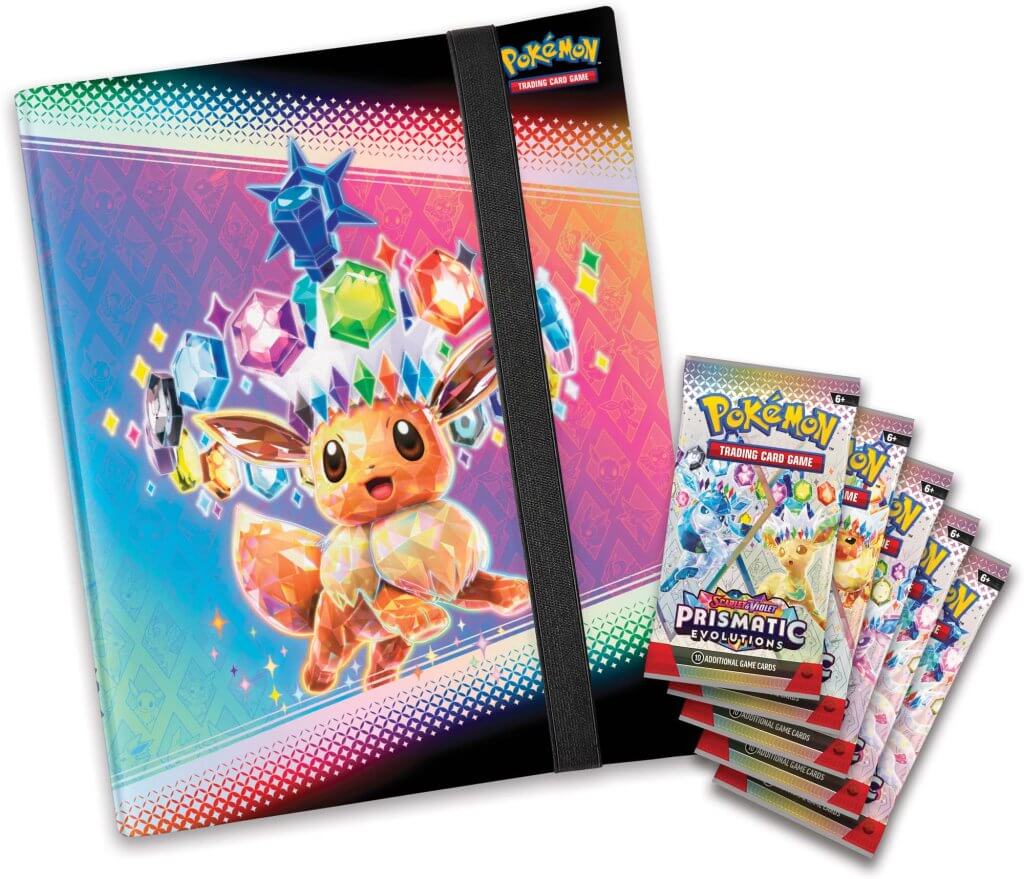 Pokemon TCG Scarlet & Violet Prismatic Evolutions Binder Collection