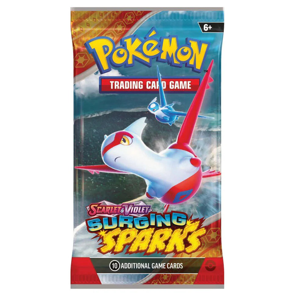 Pokemon TCG Scarlet and Violet Surging Sparks Booster Pack