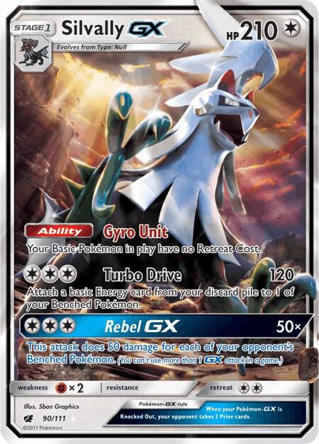 Silvally GX 90/111 (SM - Crimson Invasion) - Holofoil
