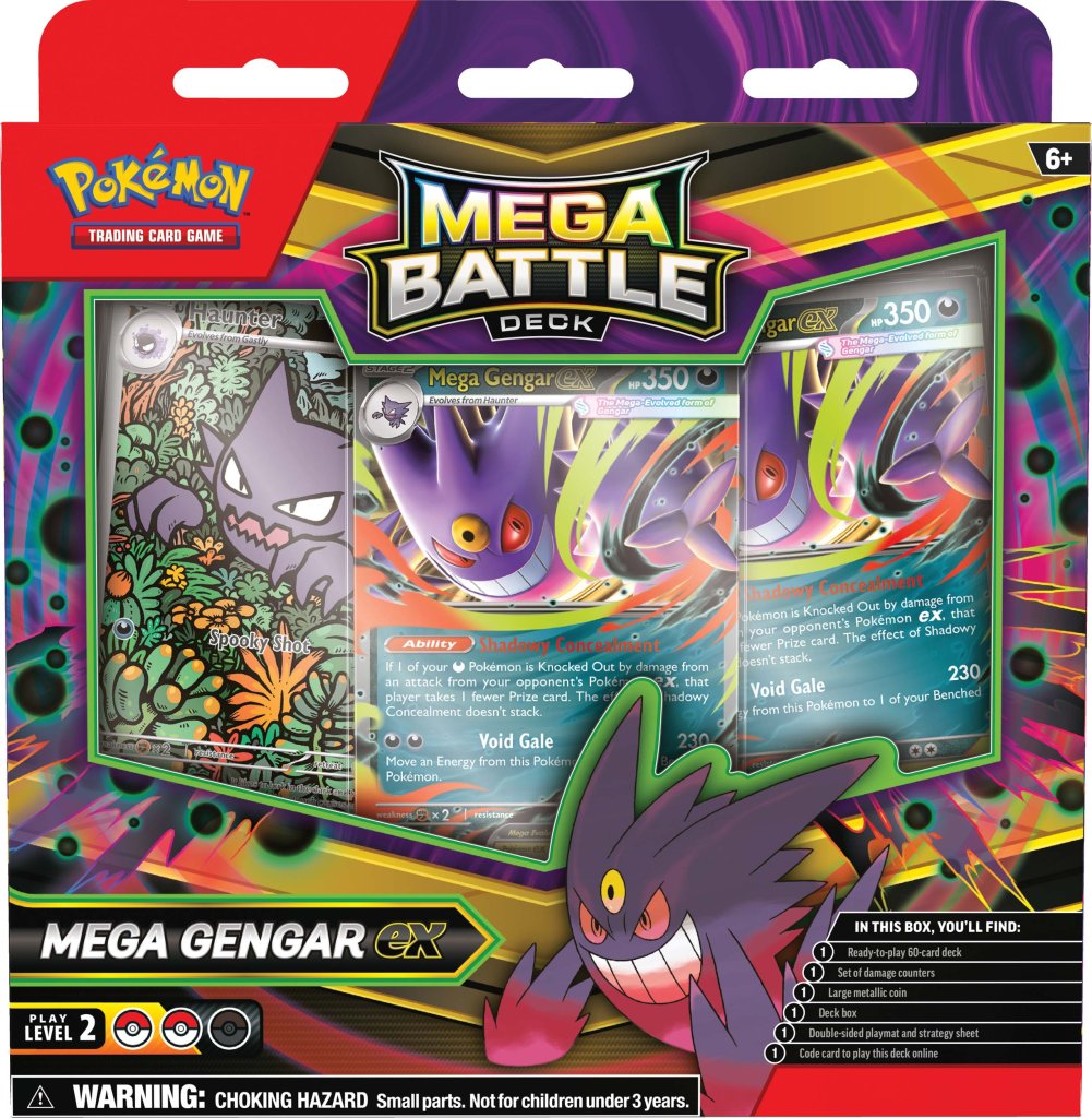 Pokemon TCG: Mega Battle Deck—Mega Gengar ex