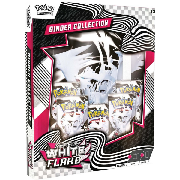 Pokemon TCG Scarlet & Violet White Flare Binder Collection