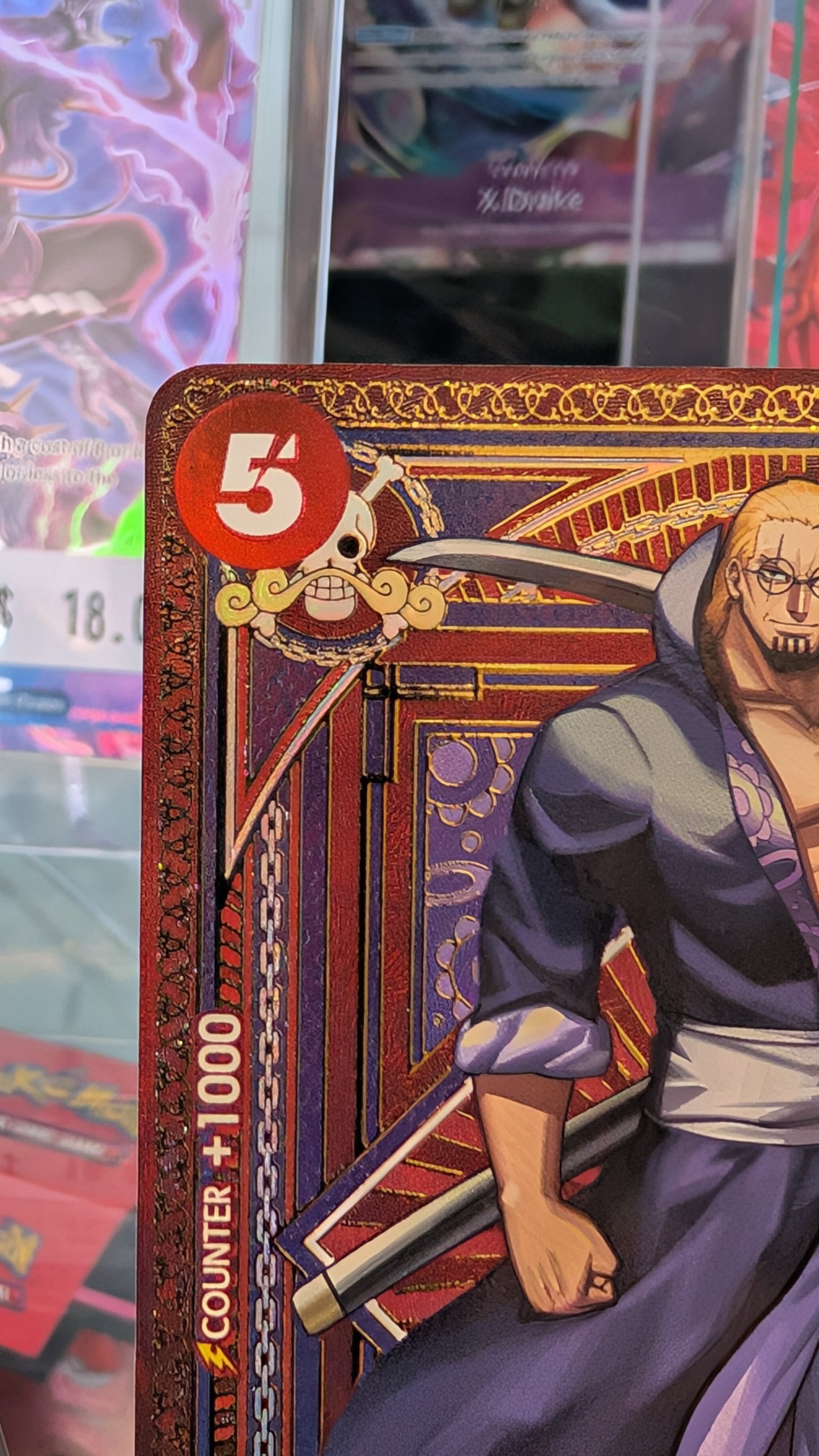 Silvers Rayleigh (SP) OP09-005 A Fist of Divine Speed Rare Foil
