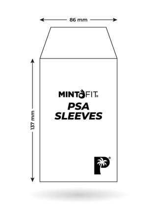 MintFit PSA Graded Card Sleeves - Extra Thick 50pc