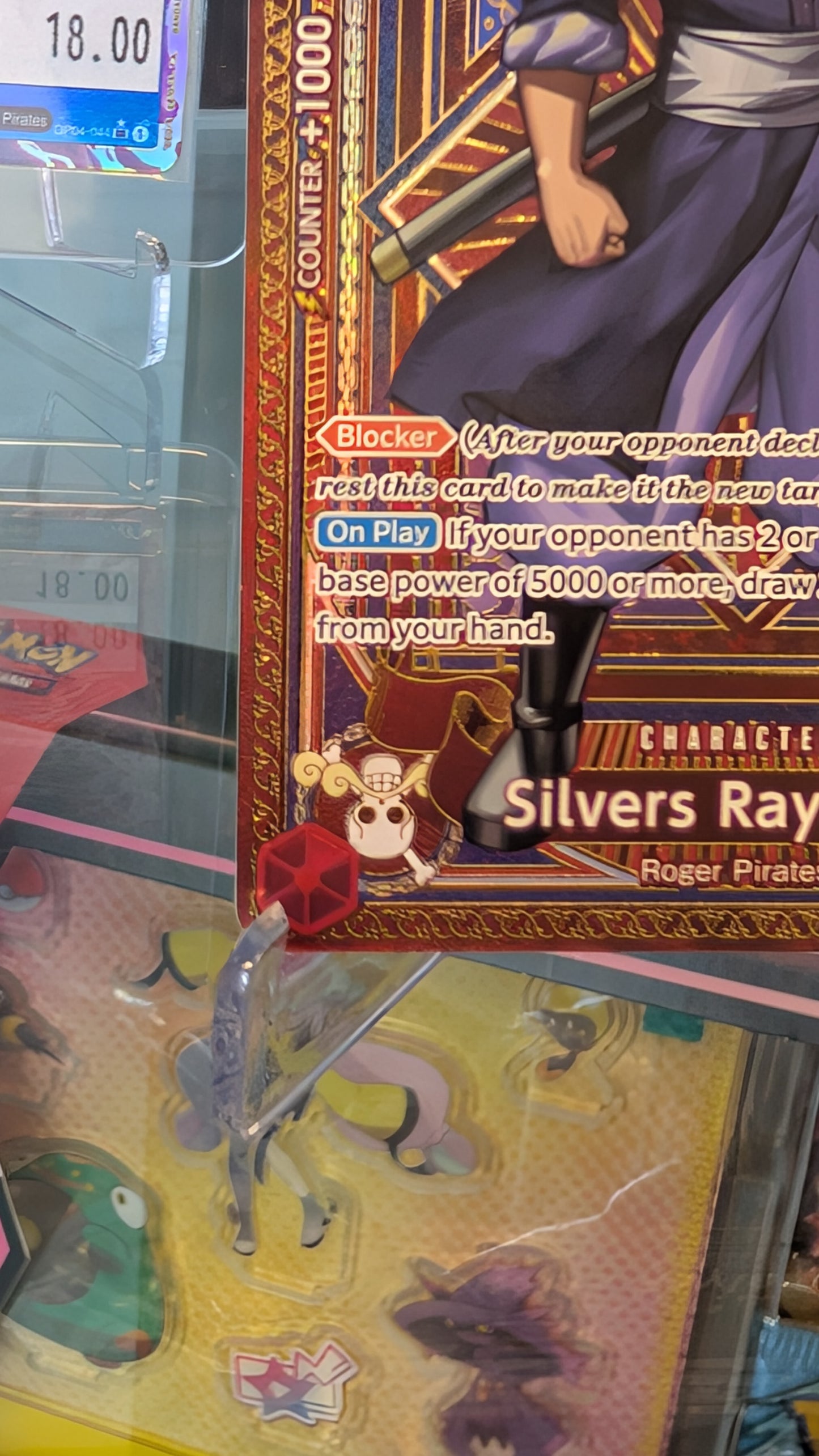 Silvers Rayleigh (SP) OP09-005 A Fist of Divine Speed Rare Foil