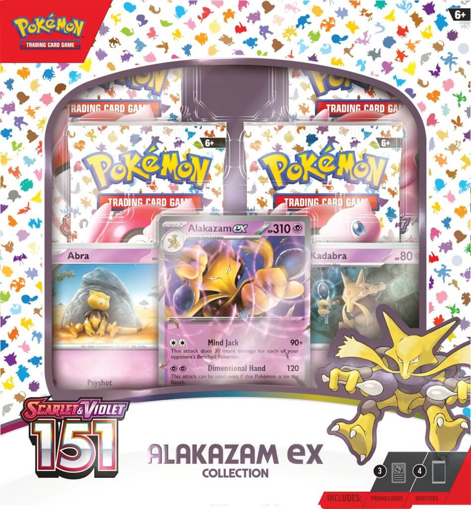 Pokemon TCG Scarlet & Violet 151 Collection—Alakazam ex