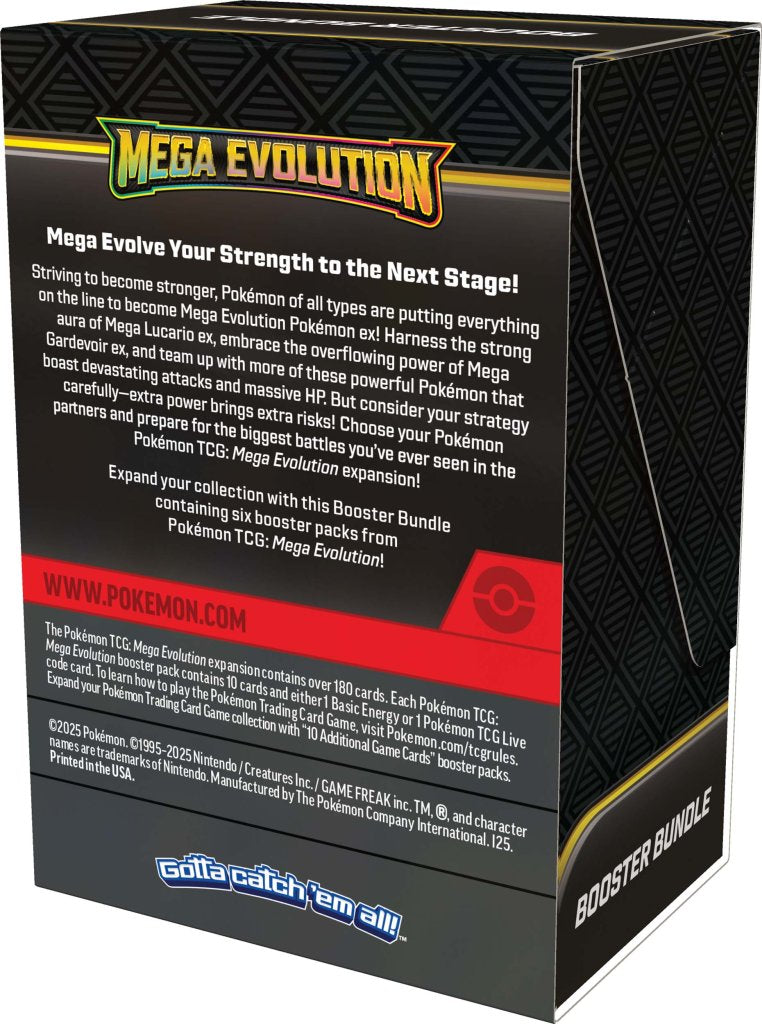 Pokemon TCG: Mega Evolution Booster Bundle