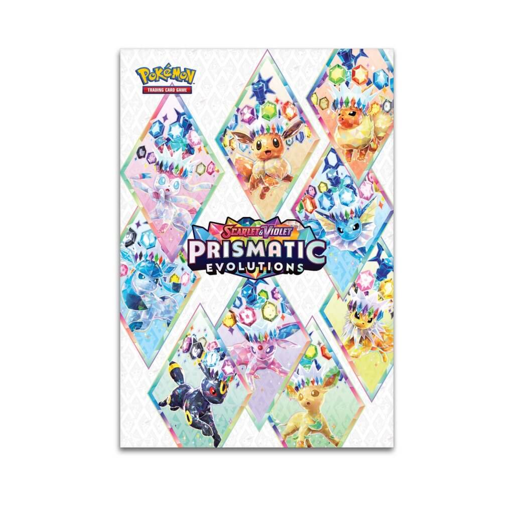 Pokemon TCG Scarlet & Violet Prismatic Evolutions Poster Collection