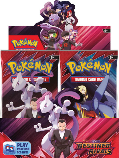 Pokemon TCG Scarlet & Violet Destined Rivals Booster Box Display