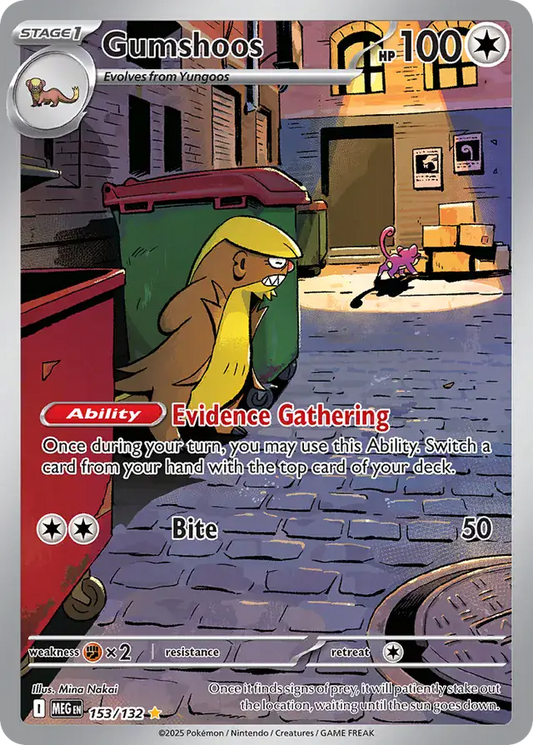 Gumshoos - 153/132 - ME01: Mega Evolution (MEG)