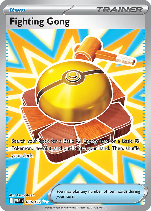 Fighting Gong - 168/132 - ME01: Mega Evolution (MEG)