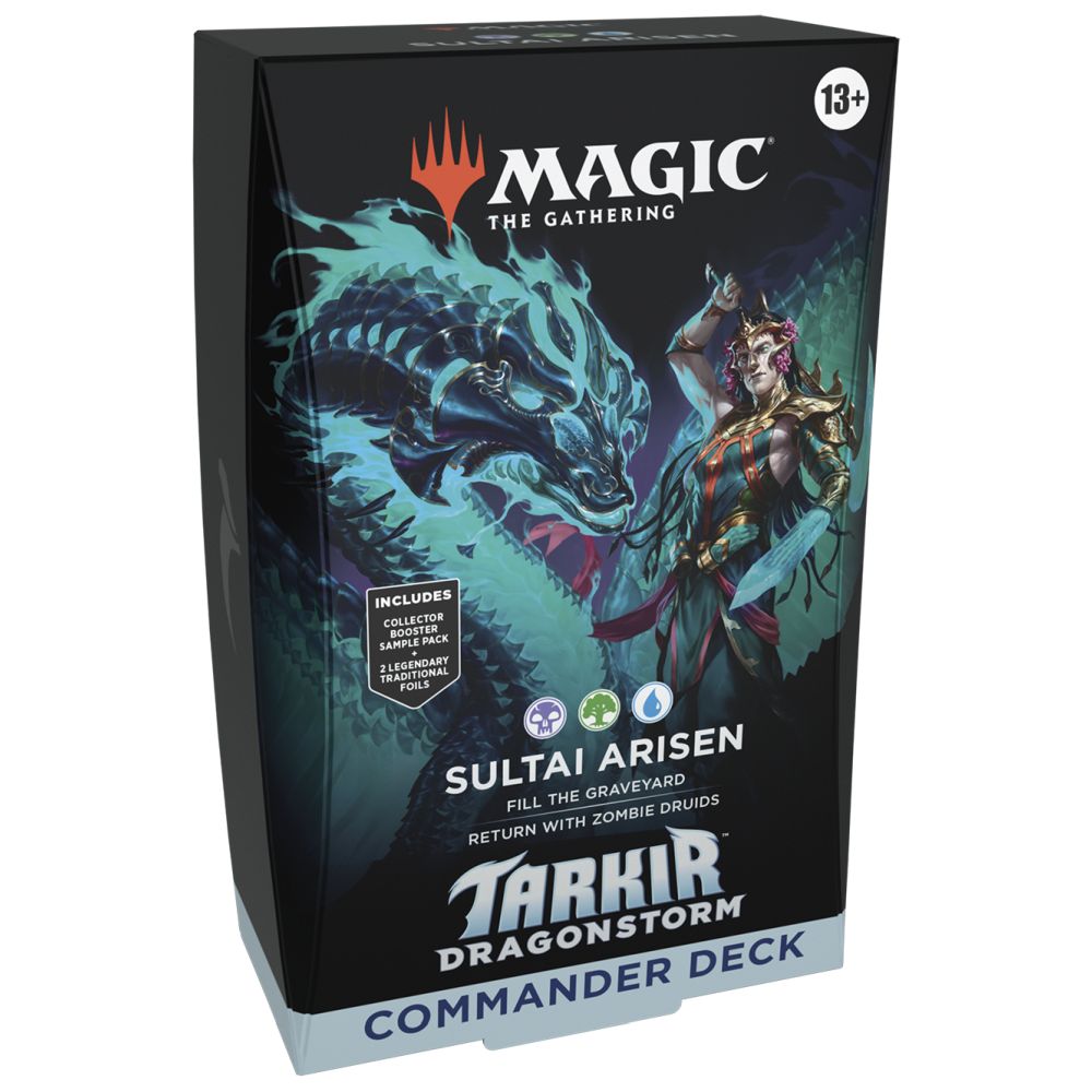 Magic Tarkir: Dragonstorm Commander Deck Display