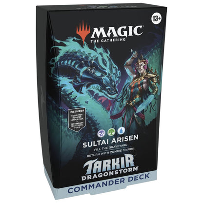 Magic Tarkir: Dragonstorm Commander Deck Display