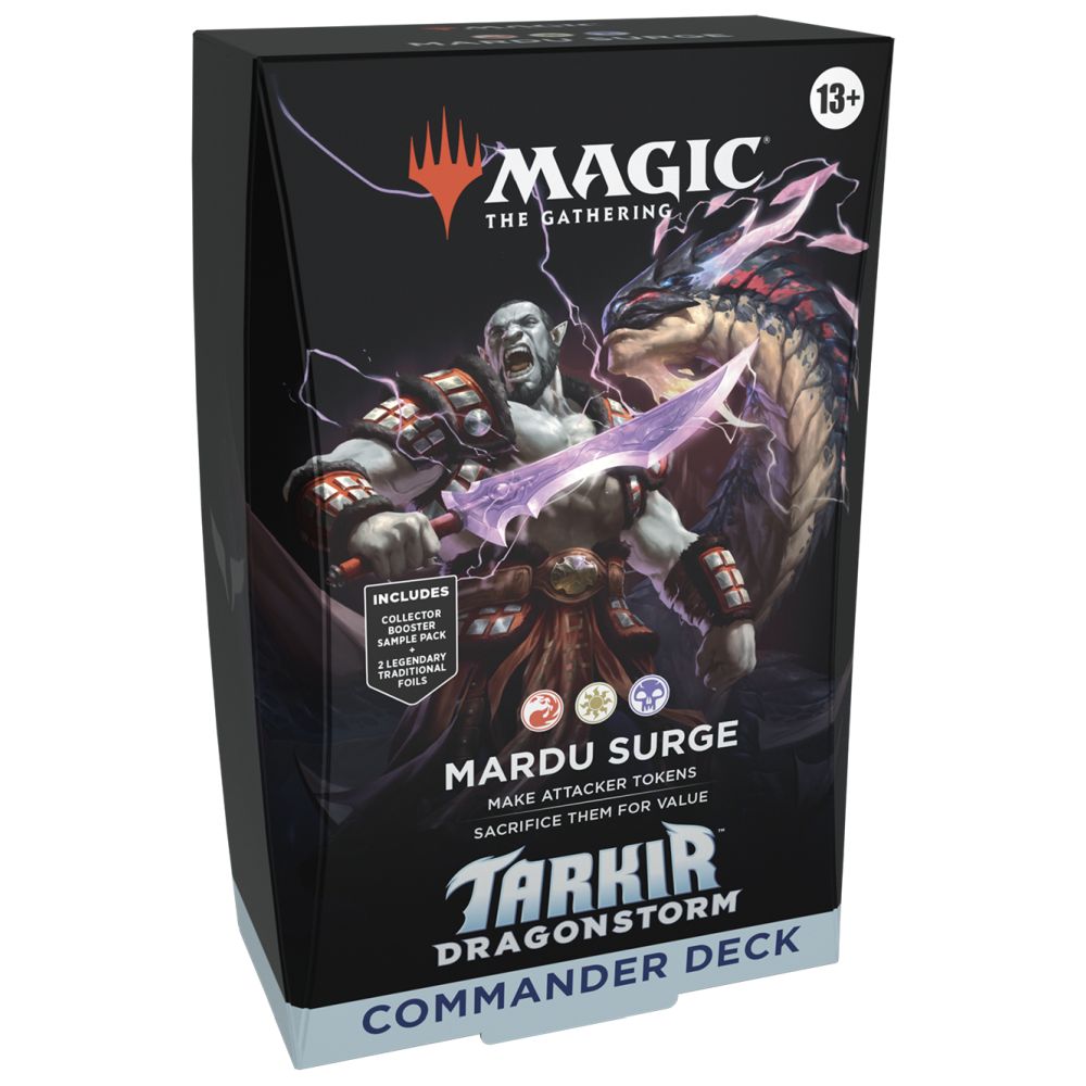 Magic Tarkir: Dragonstorm Commander Deck Display