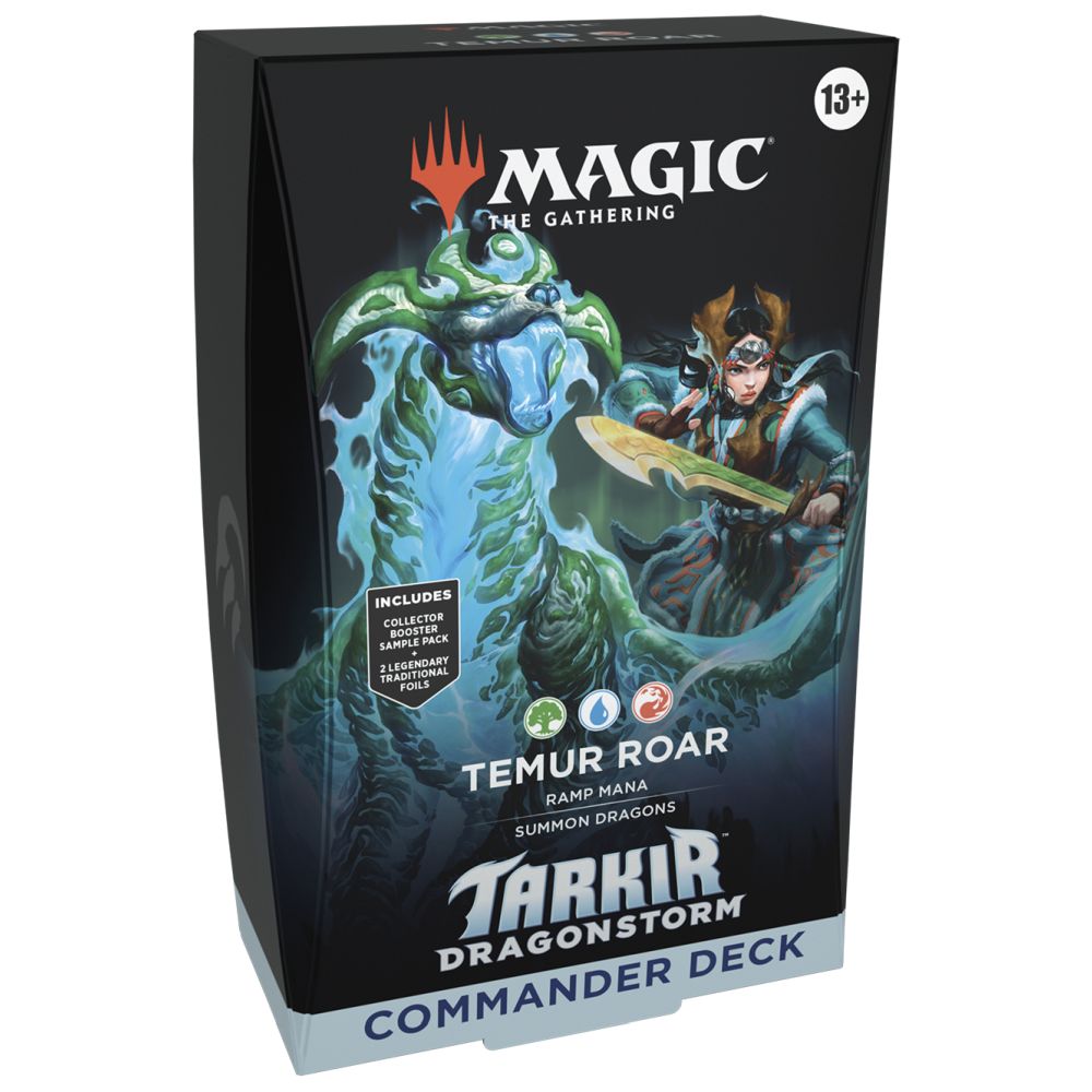 Magic Tarkir: Dragonstorm Commander Deck Display