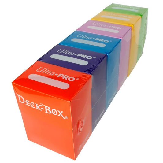 ULTRA PRO Deck Box - 6 colour Pk Bundle