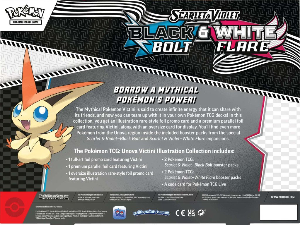 Pokemon TCG Unova Victini Illustration Collection