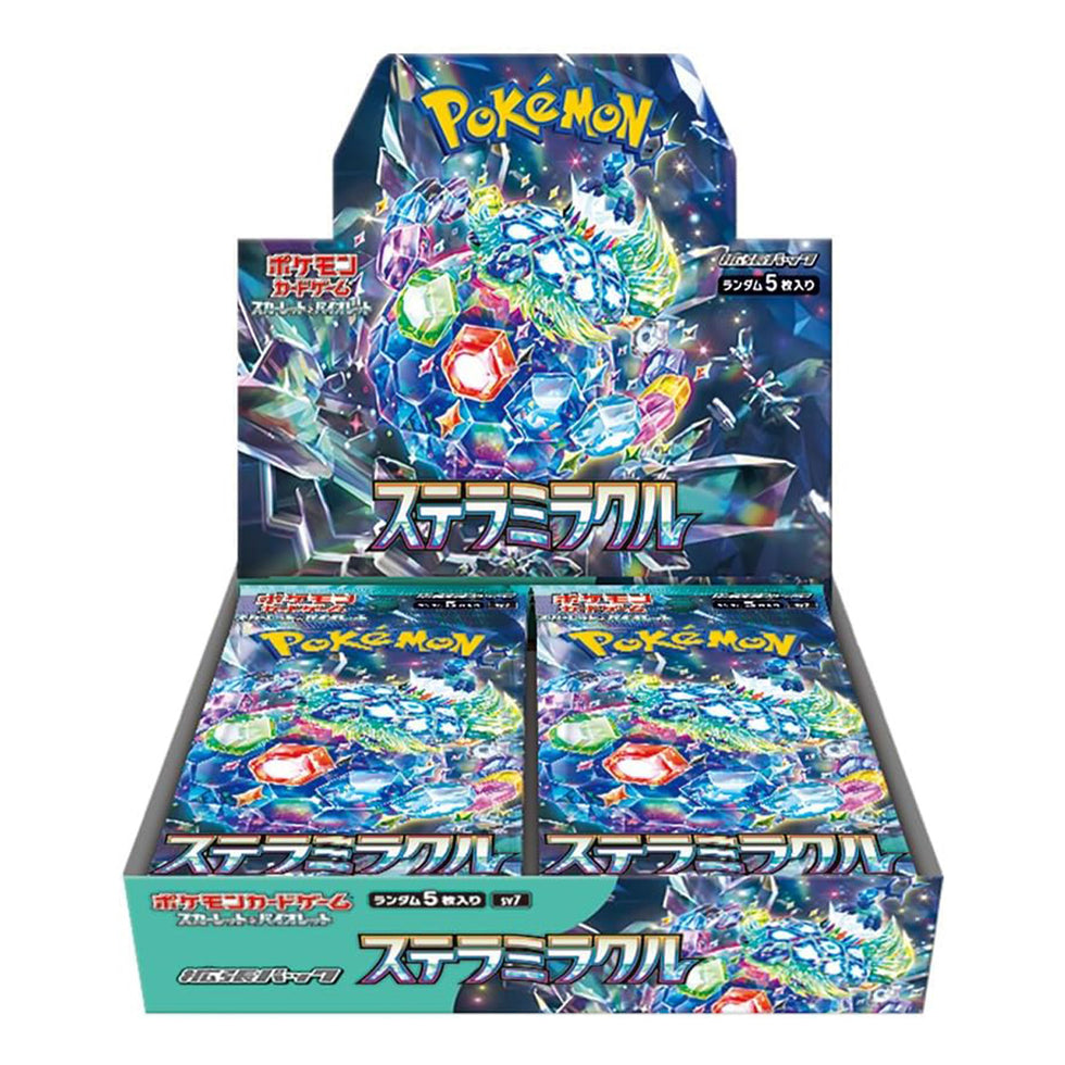 Pokemon TCG: Japanese Scarlet & Violet Stellar Miracle Booster Box sv7a