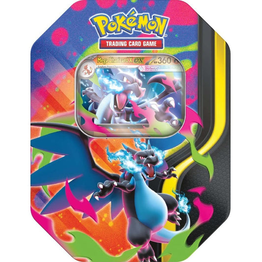 Pokémon TCG: Mega Evolution—Mega Charizard Tin [Limit 1]