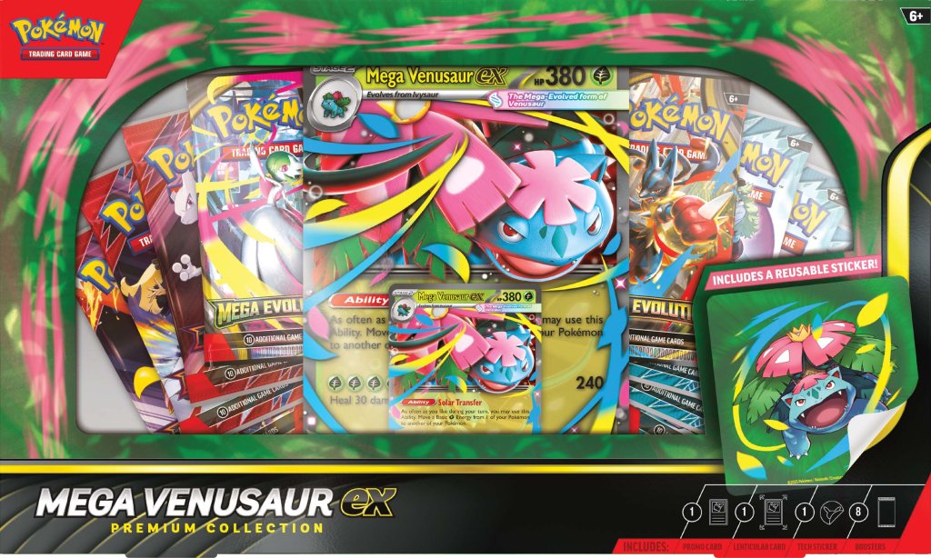 Pokemon TCG: Mega Venusaur ex Premium Collection