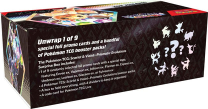 Pokemon TCG Scarlet & Violet Prismatic Evolutions Surprise Box