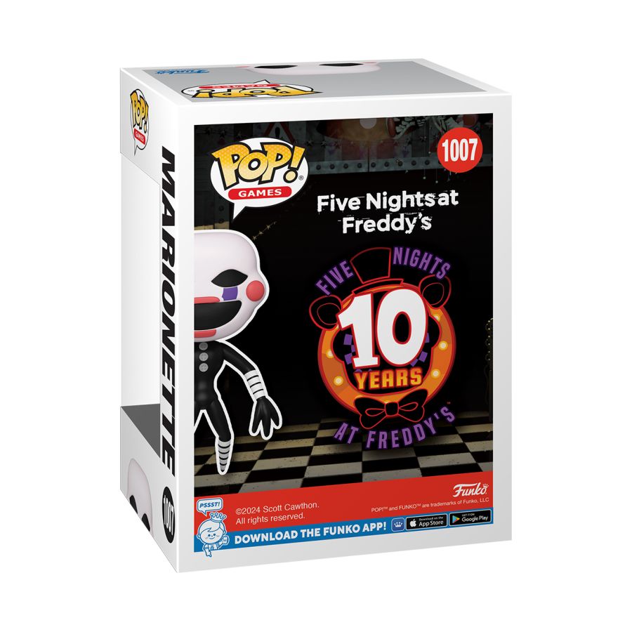 Five Nights at Freddy's: 10th Anniversary - Marionette US Exclusive Pop! Vinyl