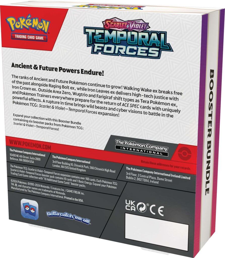 Pokemon TCG: Temporal Forces Booster Bundle