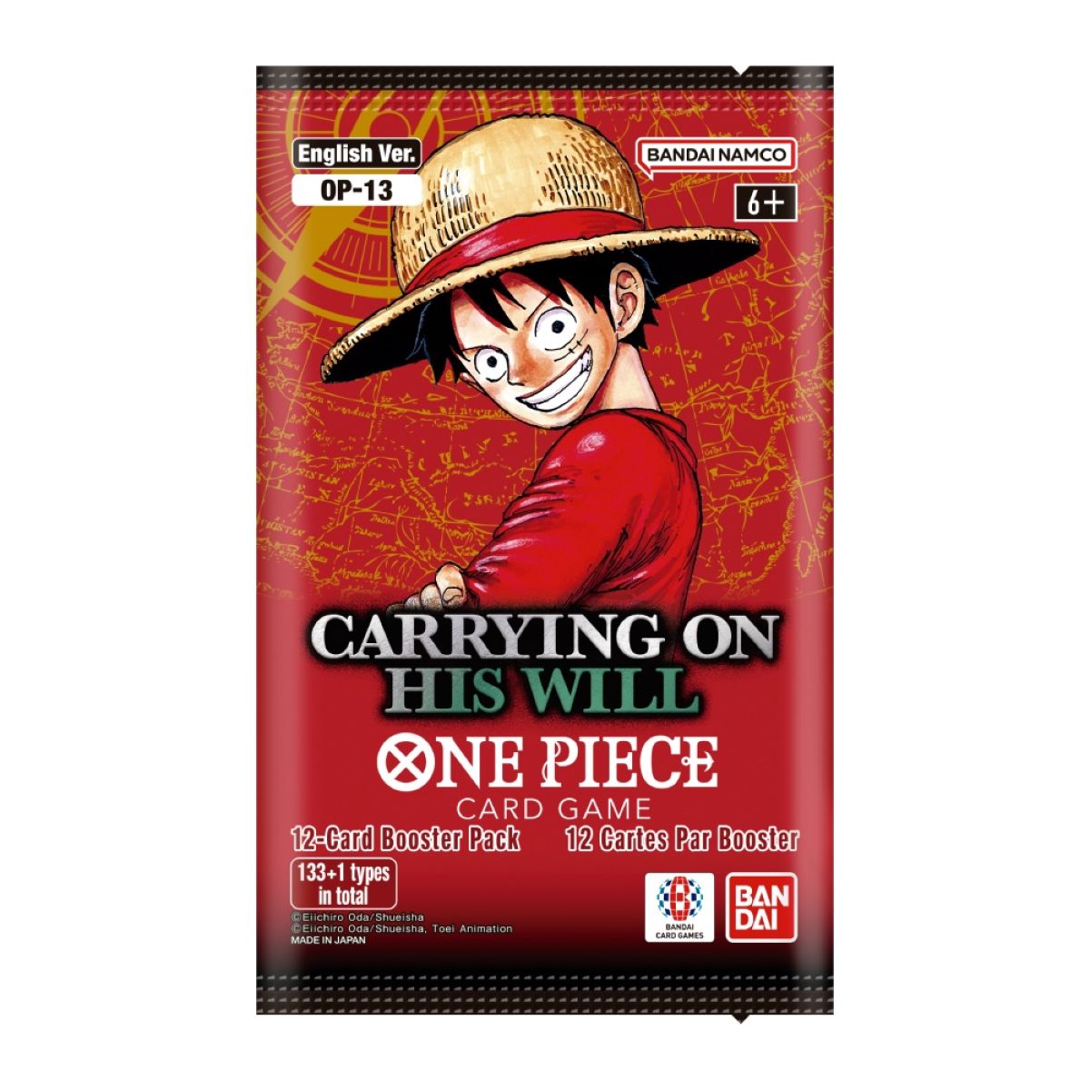 One Piece Card Game: Booster Display – Carrying On His Will [OP-13]