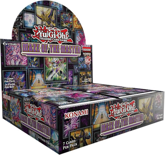 Yu-Gi-Oh TCG Maze of the Master Booster Display