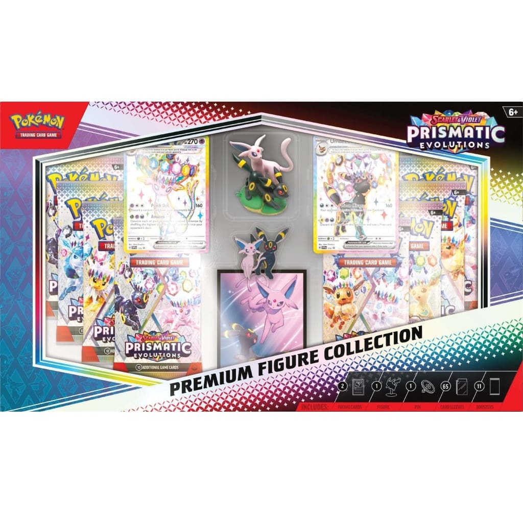 Pokemon TCG: Scarlet & Violet—Prismatic Evolutions Premium Figure Collection