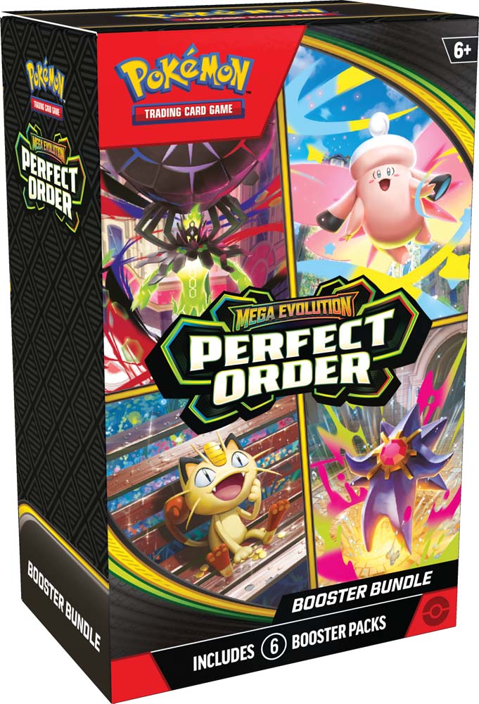 Pokemon TCG: Mega Evolution— Perfect Order Booster Bundle