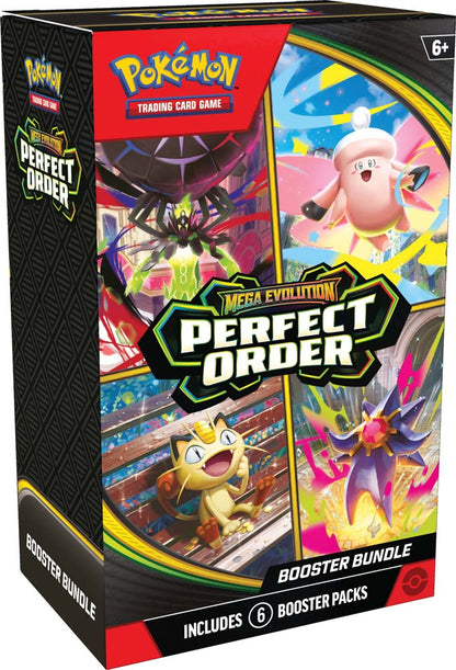 Pokemon TCG: Mega Evolution— Perfect Order Booster Bundle
