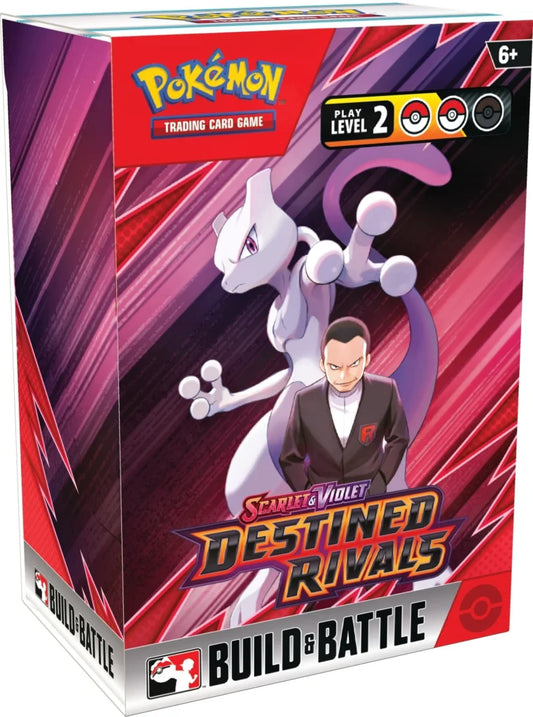 Pokemon TCG Scarlet & Violet Destined Rivals Build & Battle Box