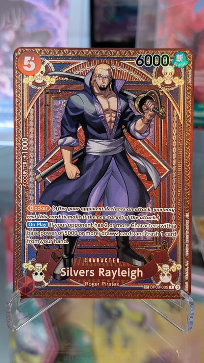 Silvers Rayleigh (SP) OP09-005 A Fist of Divine Speed Rare Foil